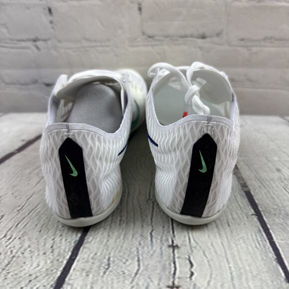 Size 9.5 Nike Zoom Mamba 5 Track Shoes White Ombre Cleats AJ1697-100 Men’s New - Picture 4 of 13